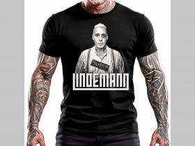 Lindemann - čierne p&aacute;nske tričko 100%bavlna